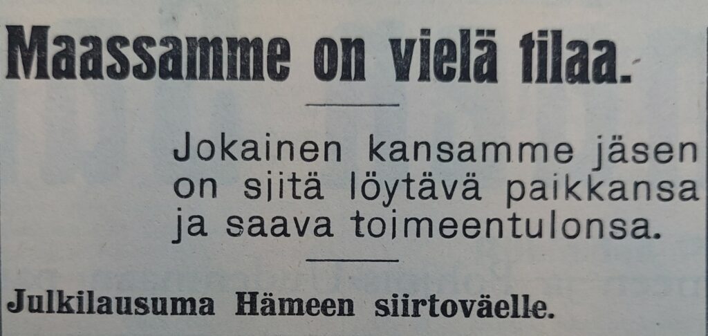 Riihimäen Sanomat 16.3.1940